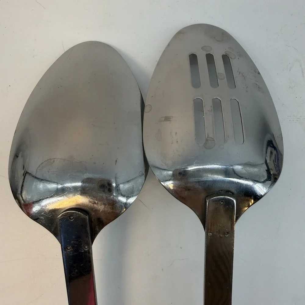 Lot of 2 Best Results by EKCO‎ Kitchen Utensils Slotted Spoon Spoon VTG